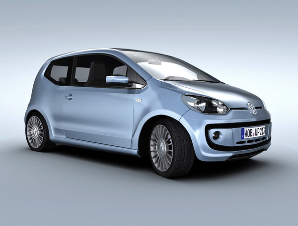 3d model volkswagen car - Volkswagen Up (2013) by Swan3DStudios